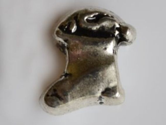 Намистина Чобіт пандора металева (Ф-29)