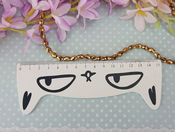 Кришталеві намистини, форма Капля, розмір 5*7мм , металік Золото 10 шт