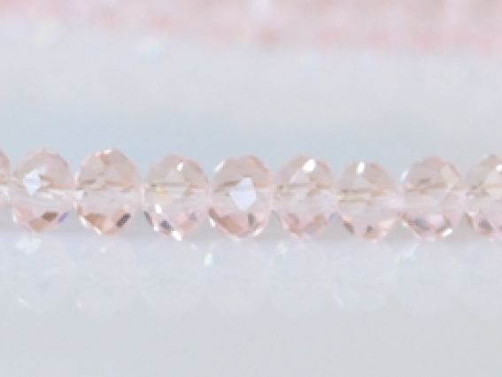 Хрусталь 3х4 мм №20, Vintage Rose (бледно-розовый), 1 низка Хрусталь 3х4 мм №20, Vintage Rose (бледно-розовый), 1 низка