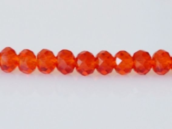 Хрусталь 3х4 мм №38, красный, 1 низка Хрусталь 3х4 мм №38, красный, 1 низка