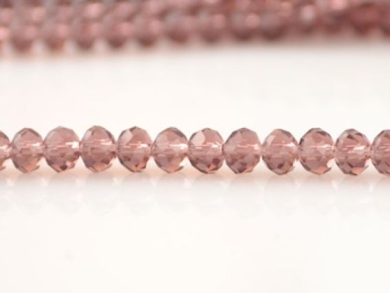 Хрусталь 3х4 мм №22 light peach , 1 низка Хрусталь 3х4 мм №22 light peach , 1 низка