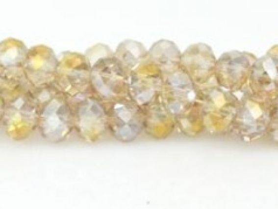 Хрусталь 8х6 мм 42, 1 низка перламутр Хрусталь 8х6 мм 42, 1 низка перламутр