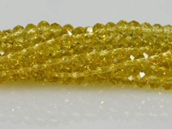 Хрусталь 3х4 мм №12, 1 низка, песочный Хрусталь 3х4 мм №12, 1 низка, песочный