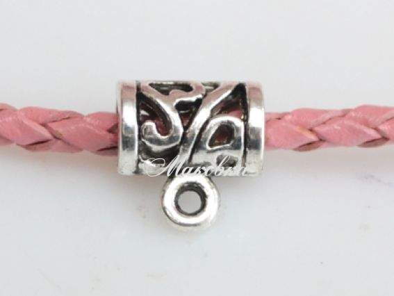 Бусина Пандора с колечком большая Бейл-09 античное серебро Бусина Пандора с колечком большая Бейл-09 античное серебро