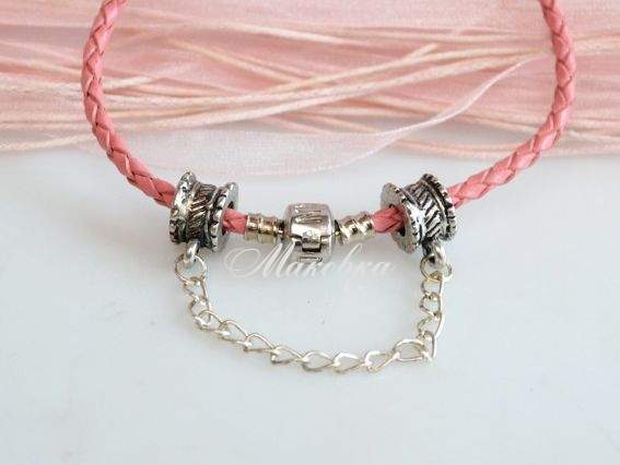 Бусины-стоперы металлические с цепочкой Бусины-стоперы металлические с цепочкой