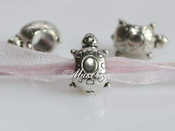 Бусина Пандора метал-я Фигурная Черепашка (МФ-05)