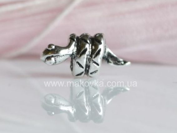 Бусина Пандора метал-я Фигурная Змея (МФ-50) Бусина Пандора метал-я Фигурная Змея (МФ-50)