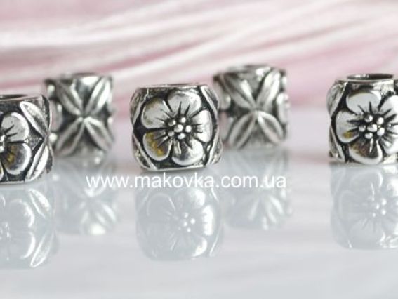 Бусина Пандора метал-я Фигурная Цветок Незабудка (МФ-54) Бусина Пандора метал-я Фигурная Цветок Незабудка (МФ-54)