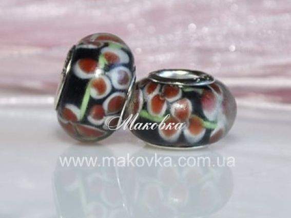 Бусина Пандора Lampwork №108 Бусина Пандора Lampwork №108