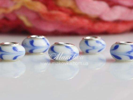 Бусина Пандора Lampwork №121 Бусина Пандора Lampwork №121