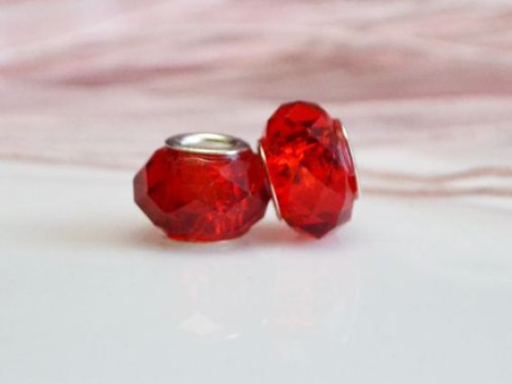 Бусина Пандора-стиля хрусталь 26 красная Бусина Пандора-стиля хрусталь 26 красная