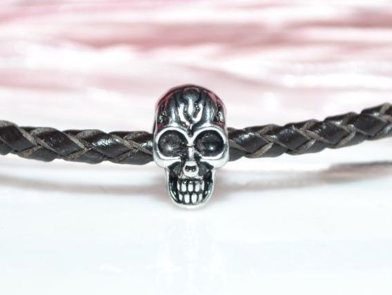 Бусина Пандора метал-я Череп-2 (МФ-74) Бусина Пандора метал-я Череп-2 (МФ-74)