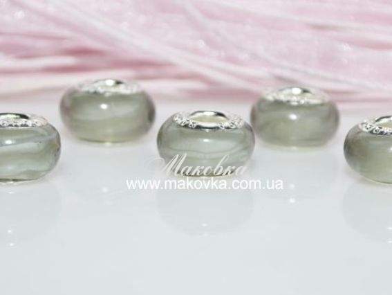 Бусина Евро Lampwork №01