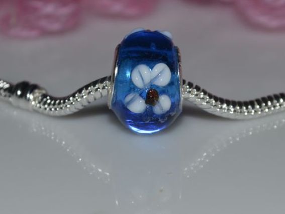 Бусина Пандора Lampwork №78 Бусина Пандора Lampwork №78