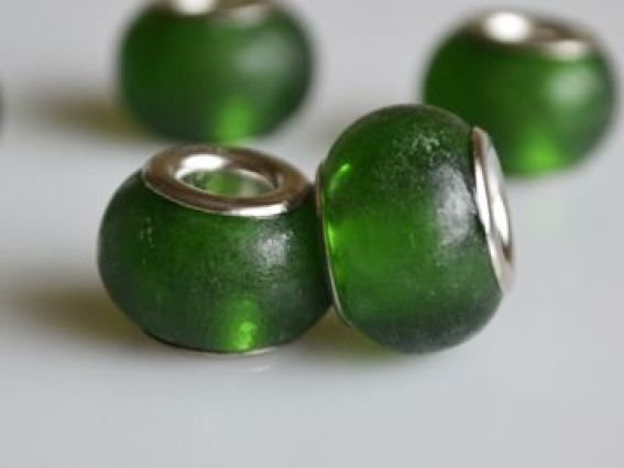 Бусина Пандора Lampwork №84 матовая Бусина Пандора Lampwork №84 матовая