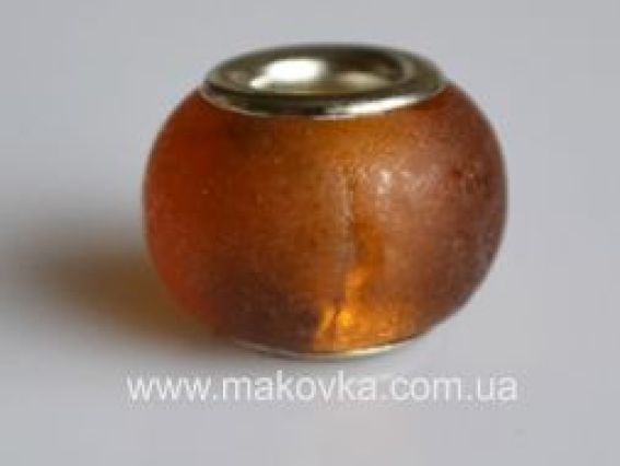 Бусина Пандора Lampwork №89 матовая Бусина Пандора Lampwork №89 матовая