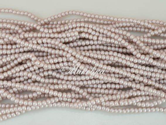 Матовый жемчуг 4 мм №24 , низка
