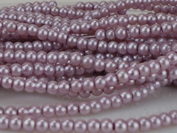 Жемчуг 4 мм, №63 light Amethyst, низка Жемчуг 4 мм, №63 light Amethyst, низка