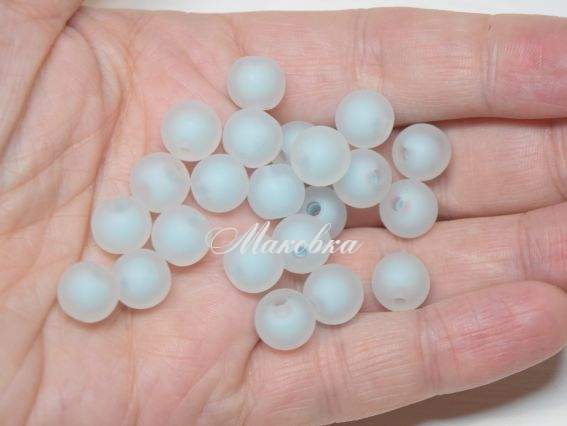 Бусины ШАР 10мм, Матовый ореол ГОБУБЫЕ, 10г,  Бусины ШАР 10мм, Матовый ореол ГОБУБЫЕ, 10г, 