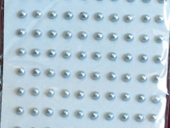 Половинки жемчужин клеевые, 5 мм, набор 100 шт, серые Половинки жемчужин клеевые, 5 мм, набор 100 шт, серые