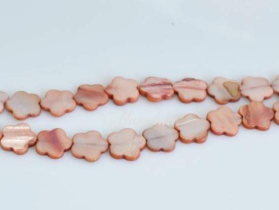 Бусины ракушка 16 цветок, 1 низка