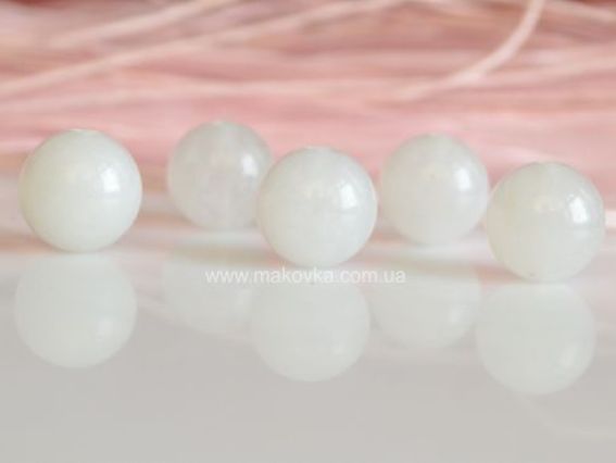 Бусина БК-29 мрамор Шар 12 мм, 1 шт, белая Бусина БК-29 мрамор Шар 12 мм, 1 шт, белая