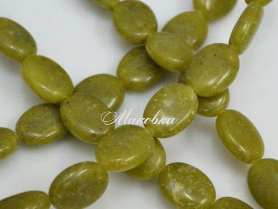 Бусины НК-21 1 низка, овал