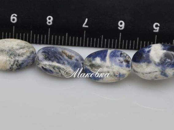 Бусины НК-22 1 низка, овал