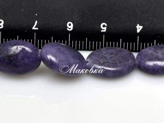 Бусины НК-23 1 низка, овал