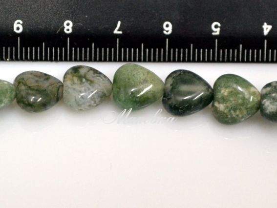 Бусины НК-26 1 низка, сердце Бусины НК-26 1 низка, сердце