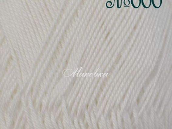 Almina Madame Tricote пряжа 000 белый