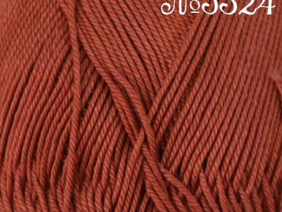 Almina Madame Tricote пряжа 5324 коричневый