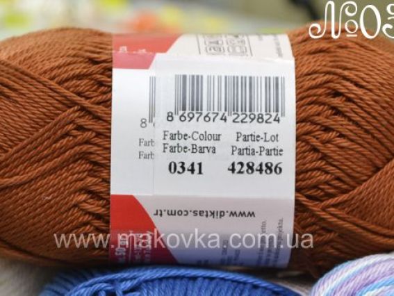 Miya Altin Basak пряжа 0341 коричневый