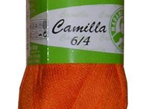 Camilla Madame Tricote пряжа 5310 ярко-оранжевый
