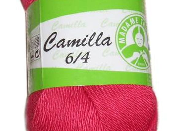 Camilla Madame Tricote пряжа 5325 приглушенный красный