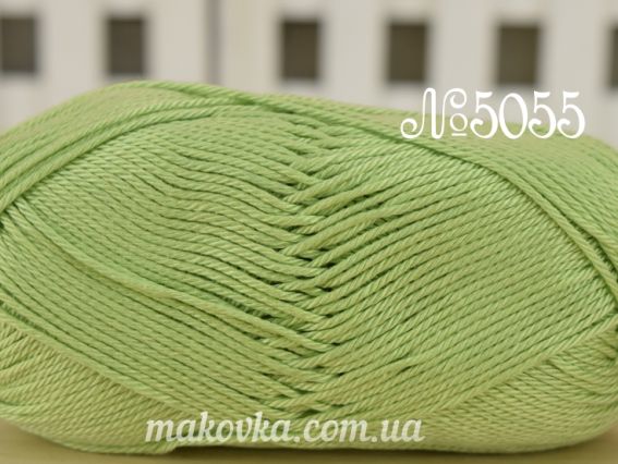 Camilla Madame Tricote пряжа 5055 светло-зеленый
