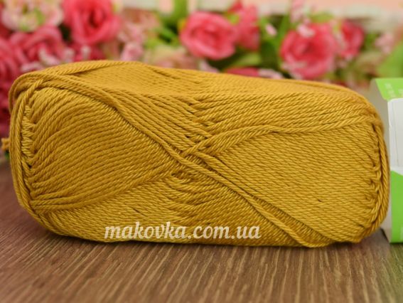 Camilla Madame Tricote пряжа 6340 горчичный