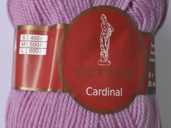 Cardinal Victoria пряжа 2501 светло-розовый