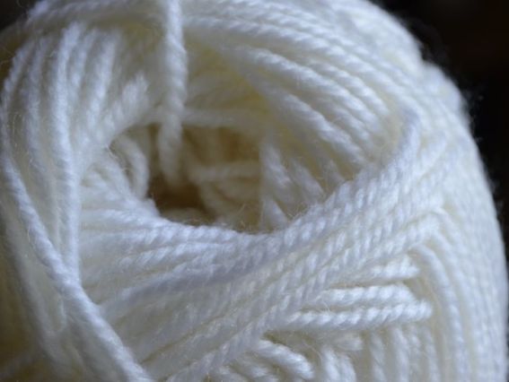 Фактура пряжи "Кардинал"