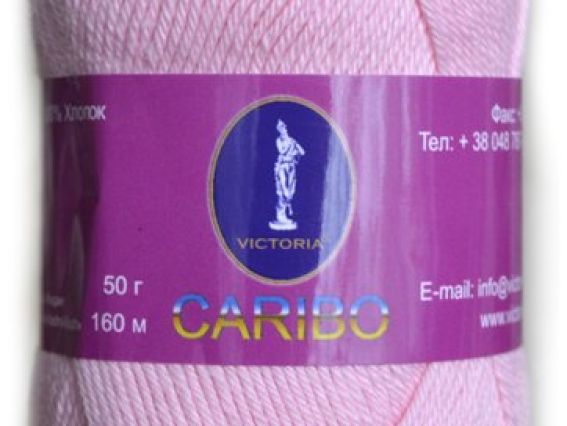 Caribo Victoria пряжа 2403 светло-розовый