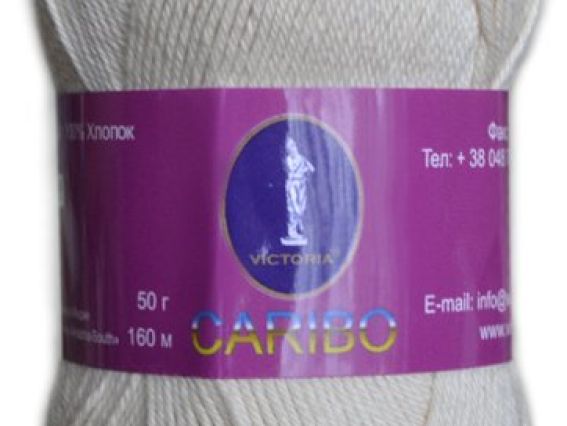 Caribo Victoria пряжа 3880 светлый беж