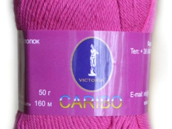 Caribo Victoria пряжа 9105 розовый