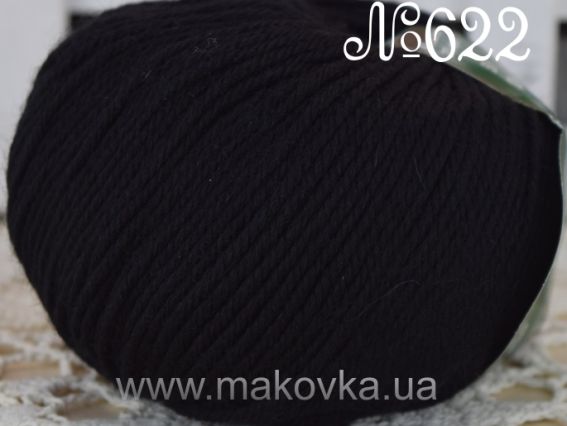 Corsica Victoria пряжа 622 черный