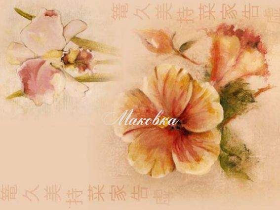 Декупажная карта Азия, 21х29,7см, Cheap-Art