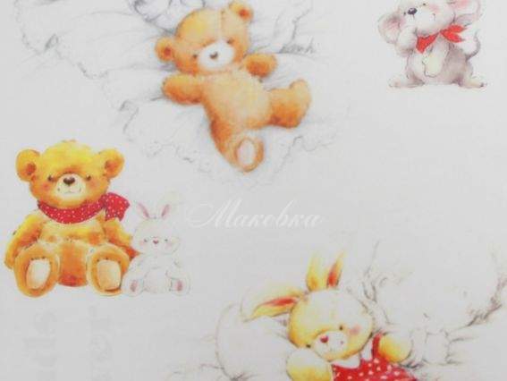 Декупажная карта Сладких снов, 21х29,7 см, Cheap Art