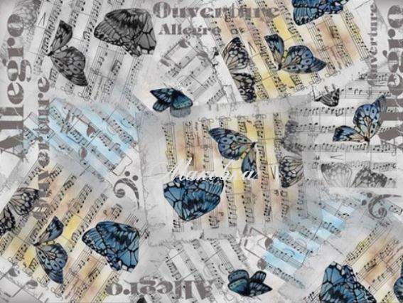 Декупажная карта Allegro, 30,8х44 см, Cheap-Art