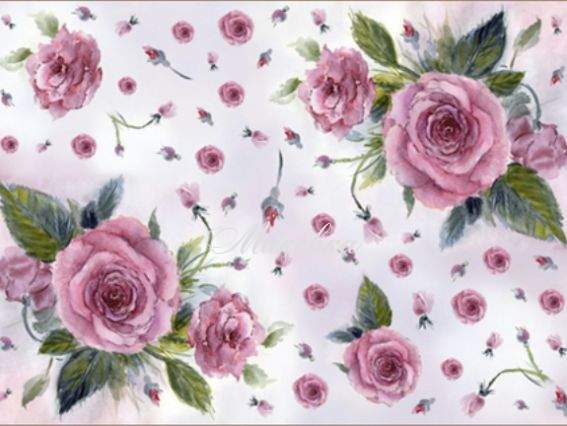 Декупажная карта Розовые сны, 30,8х44 см, Cheap Art