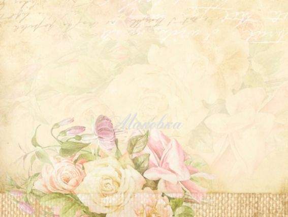 Декупажная карта  Воспоминания о лете, 30,8х44 см, Cheap Art