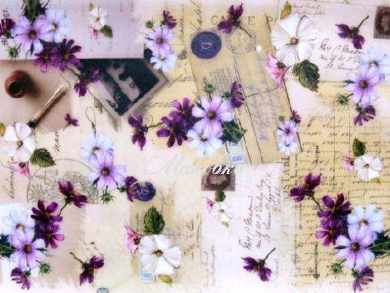 Декупажная карта Записки на полях, 30,8х44 см, Cheap Art