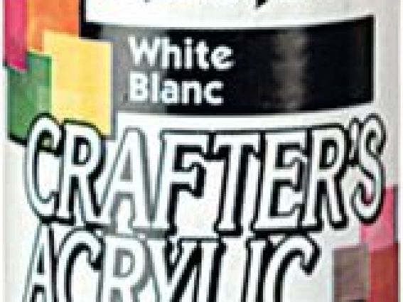 Акриловая краска Crafter's Белый 60 мл DCA01-3, Decoart  (США) Акриловая краска Crafter's Белый 60 мл DCA01-3, Decoart  (США)